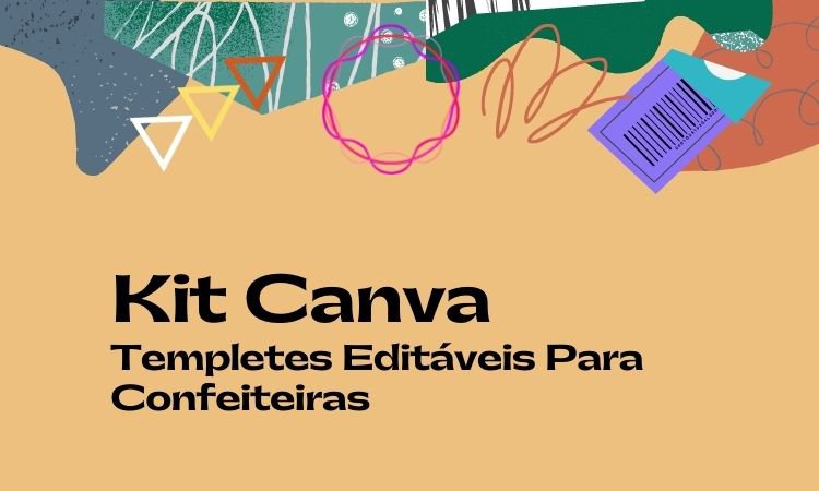 Kit Canva Marketing Confeiteiras 